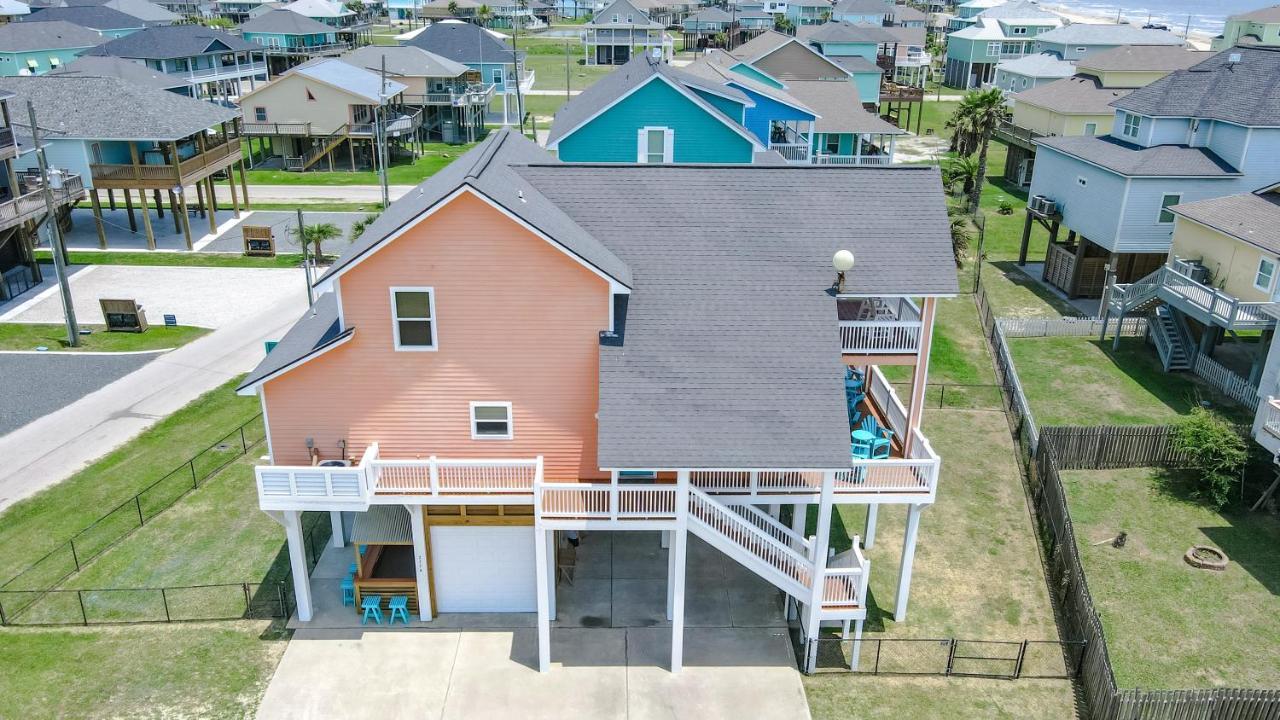 Villa Spring Break Specials! Front Row Views - Tiki Bar - Playground Bolivar Peninsula Esterno foto