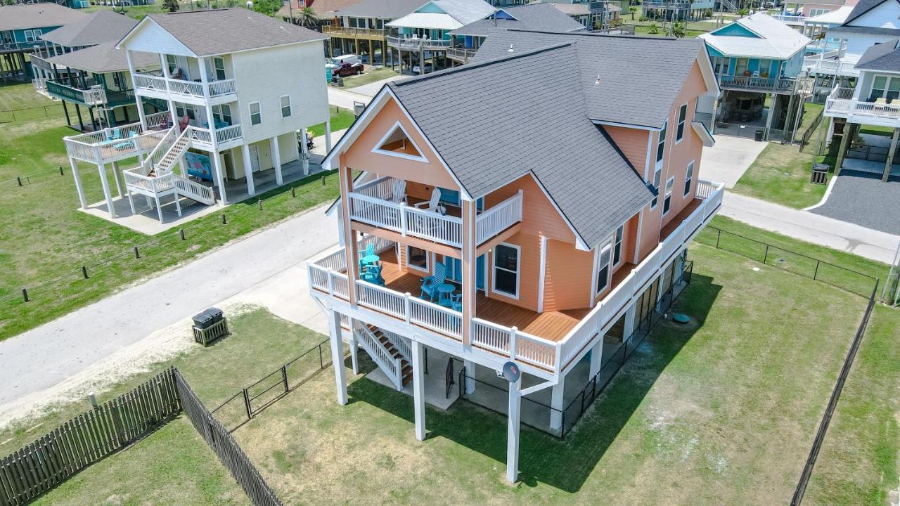 Villa Spring Break Specials! Front Row Views - Tiki Bar - Playground Bolivar Peninsula Esterno foto